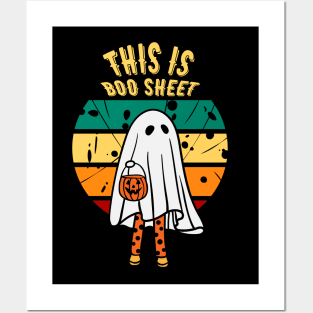 This Is Boo Sheet Posters and Art